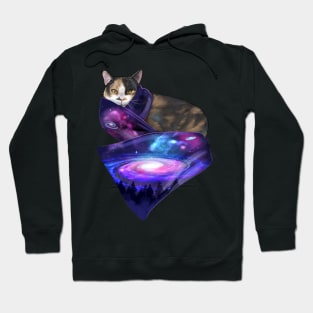 Cosmic Cozy Cat Hoodie